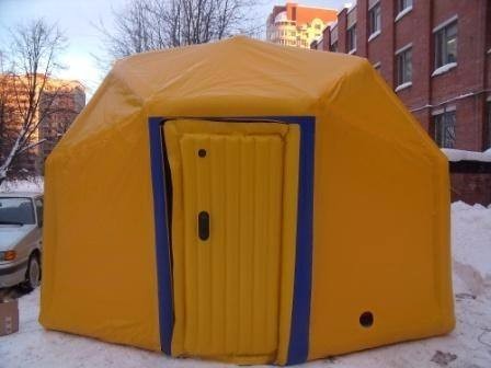 叠彩充气帐篷