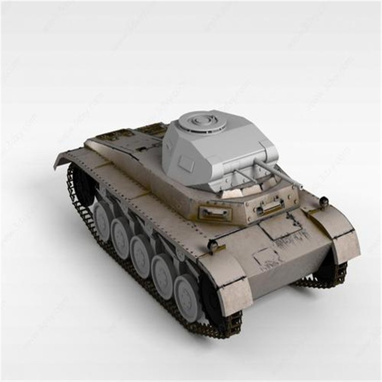 叠彩小型充气军用坦克