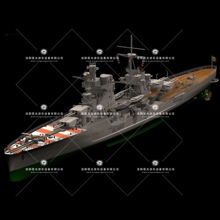 叠彩充气勤务舰船模型