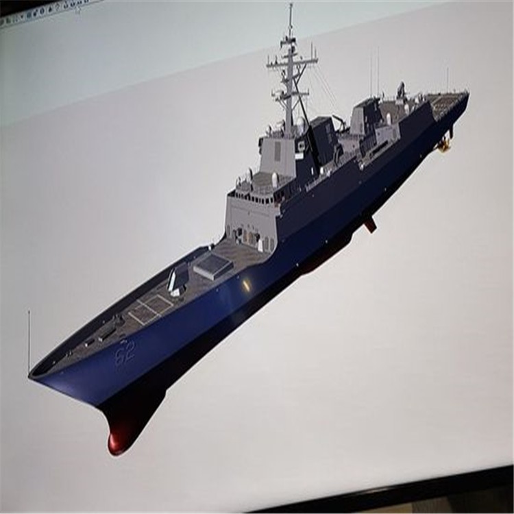 叠彩充气军舰模型 (2)